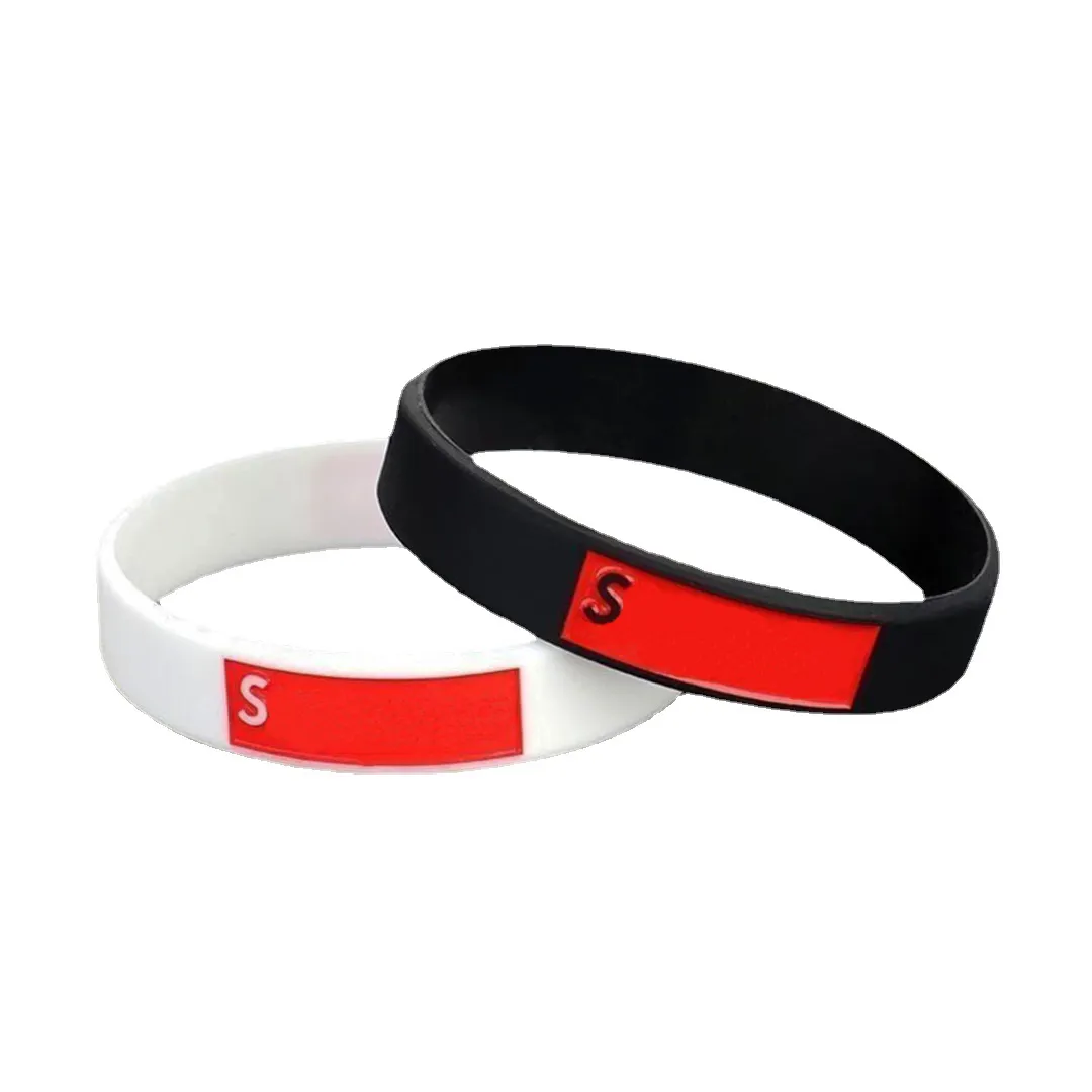 Populära 50st Silicone Jelly Armband Youngsters Lovers Bangle Silicone Sport Arvband Färgglada gummi armband handledsmodeller