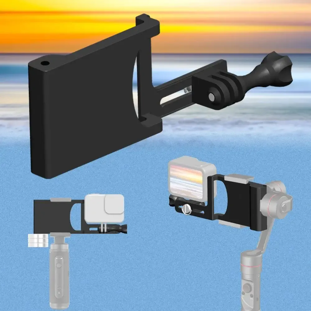 Cameras 2022 Nouveau adaptateur de plaque de commutateur de gimbal stabilisateur pour les stabilisateurs de la caméra pour GoPro Hero 10 9 8 7 DJI Action Camera Mount