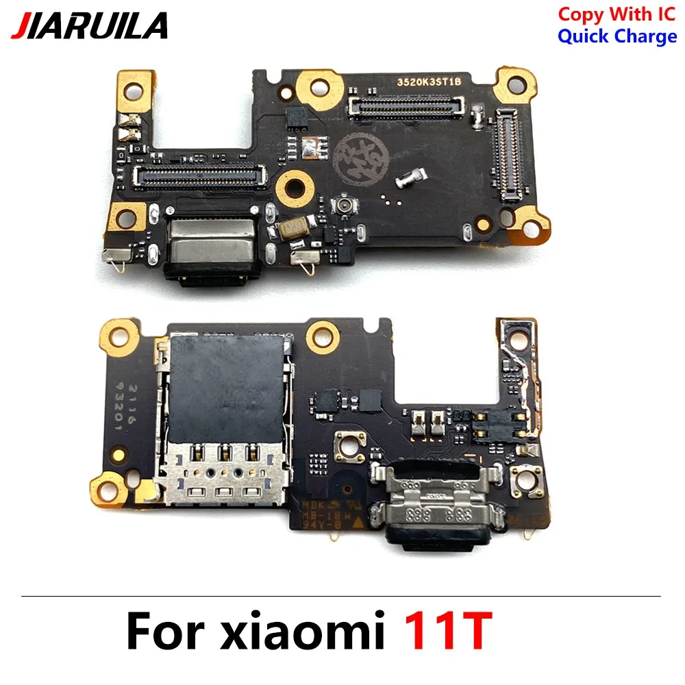 Xiaomi Mi 8 9 9t için yeni 10t 11 11t 12 Pro Lite USB Şarj Kurulu Port Dock Charger Fiş Konnektörü Esnek Kablo