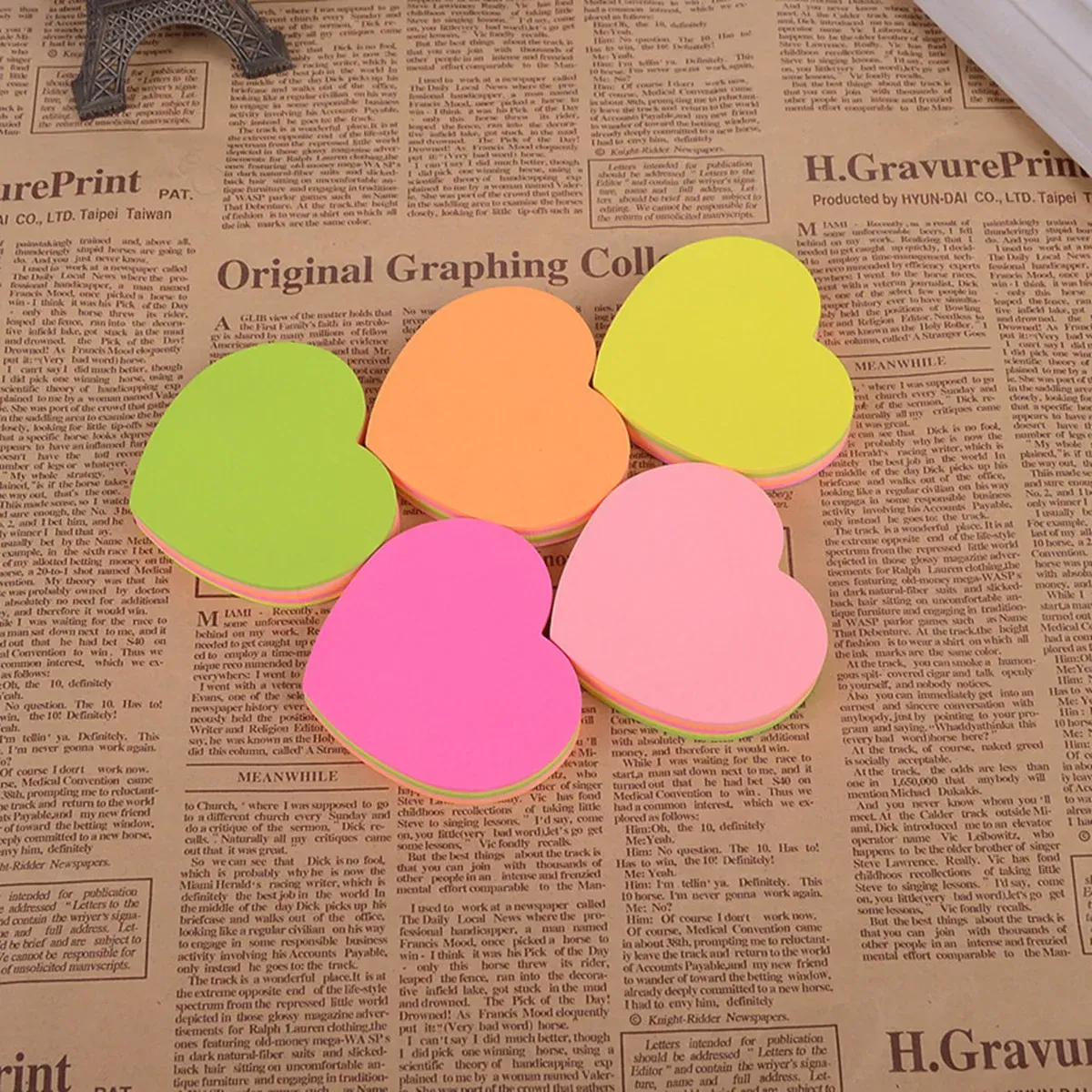 5 Pcs Self Stick Notepad Self-stick Notes Paper Stickers Multicolor Sticky Memo