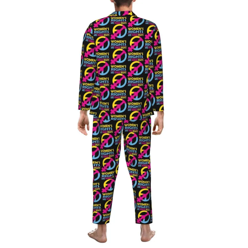 Cozy 2-Piece Autumn Pajamas Set: Breathable Cotton, Loose