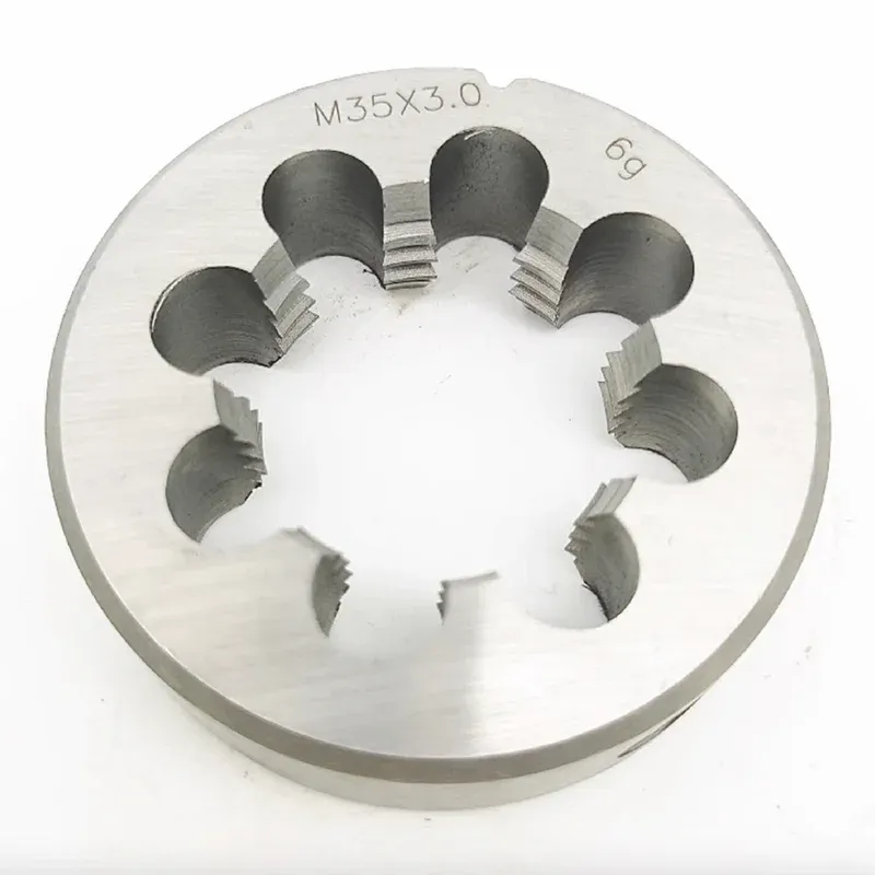 DHgate.com:Non-Adjustable Round Die Alloy Steel Screw Threading Die Set ...