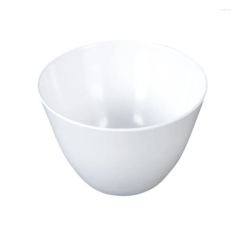 Skålar vit potten restaurang tabell självbetjäning krydda skål sned imitation porslin anti fall doppning