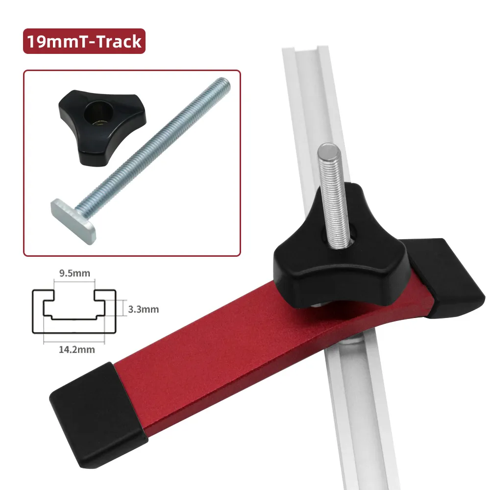 Slider Fastners Miter Track Sliding Nut T-Slider T Slot T Bolt and Nut Set for ...