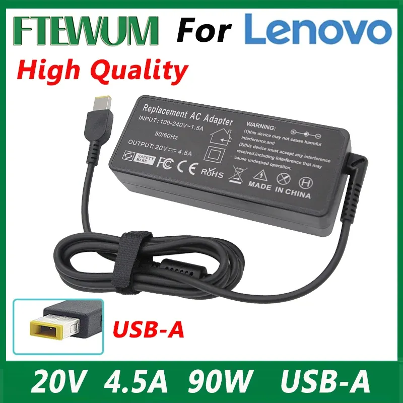 Adapter 20V 4.5A 90W USB Laptop Charger Adapter For Lenovo IdeaPad G700 G710 Power Supply ADLX90NLC3A/ADP90XD B/IDEAPAD G500/PA190072