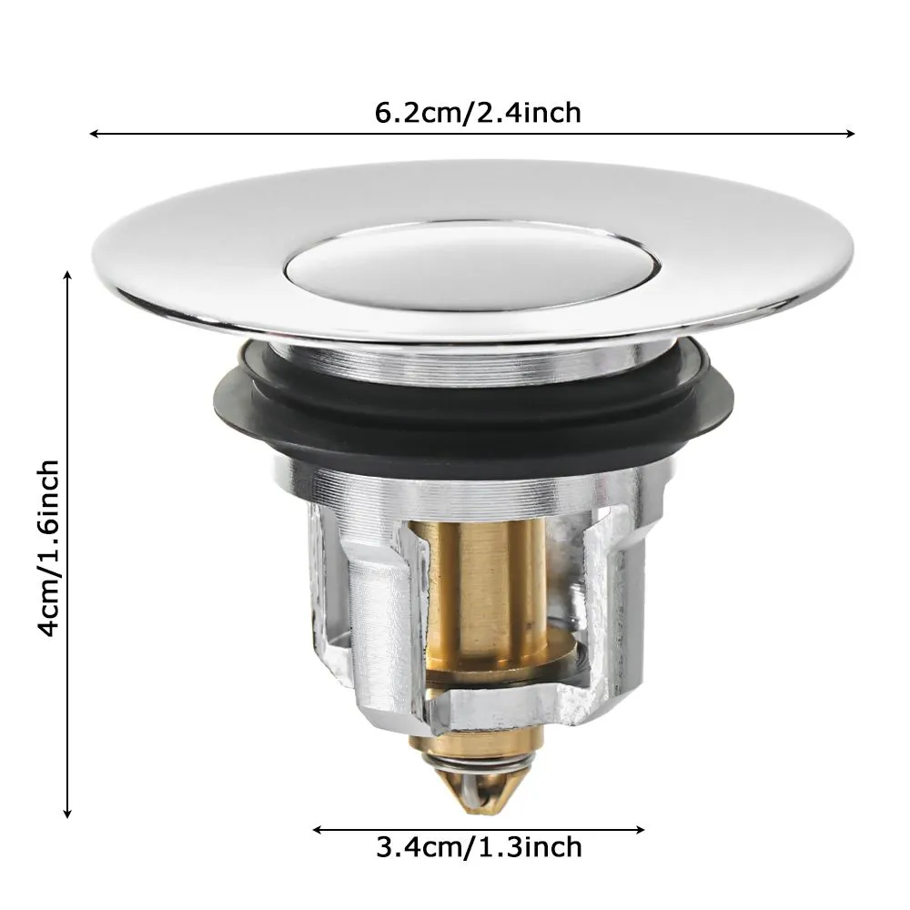 배수 스토퍼 팝업 바운스 코어 분지 배수구 필터 필터 밸브 헤어 포수 샤워 싱크 스트레이너 욕조 스토퍼 욕실 배수 덮개