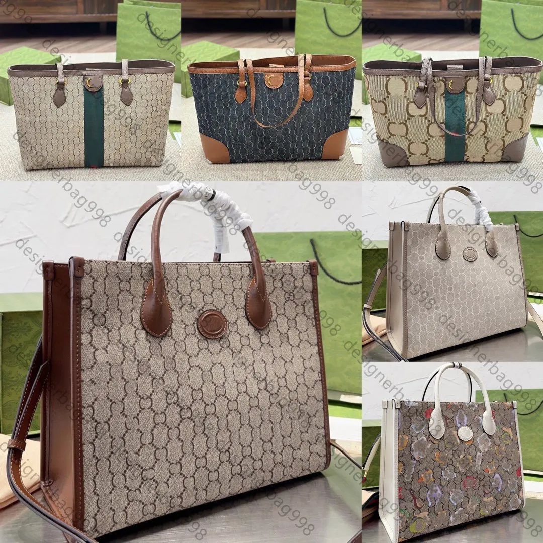 Yüksek kaliteli tasarımcı çanta çanta kadın moda tasarımcısı tote çanta klasik vintage basılı büyük kapasiteli alışveriş çantası omuz çantası crossbody çanta çanta