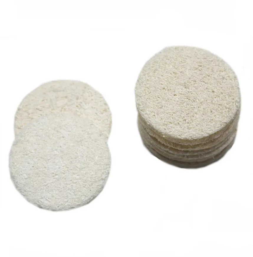 Tampons faciaux Loofah naturels Retirer les épurateurs exfoliants Face Loofah PAD PETIT TILLE LOOFA LOOFA7739378