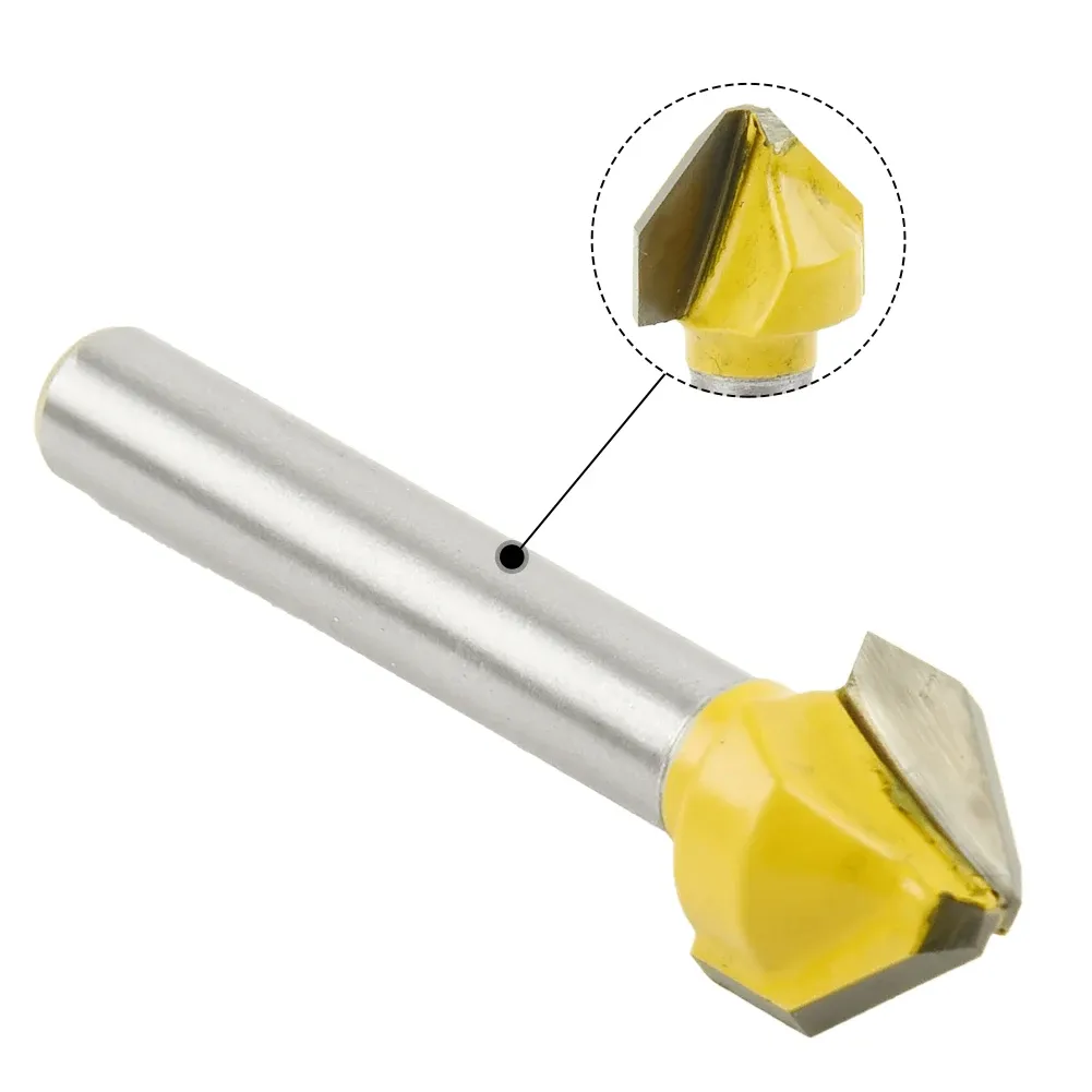 DHgate.com:High-Strength V-Shaped 6mm Shank 90° Carbide Engraving and ...