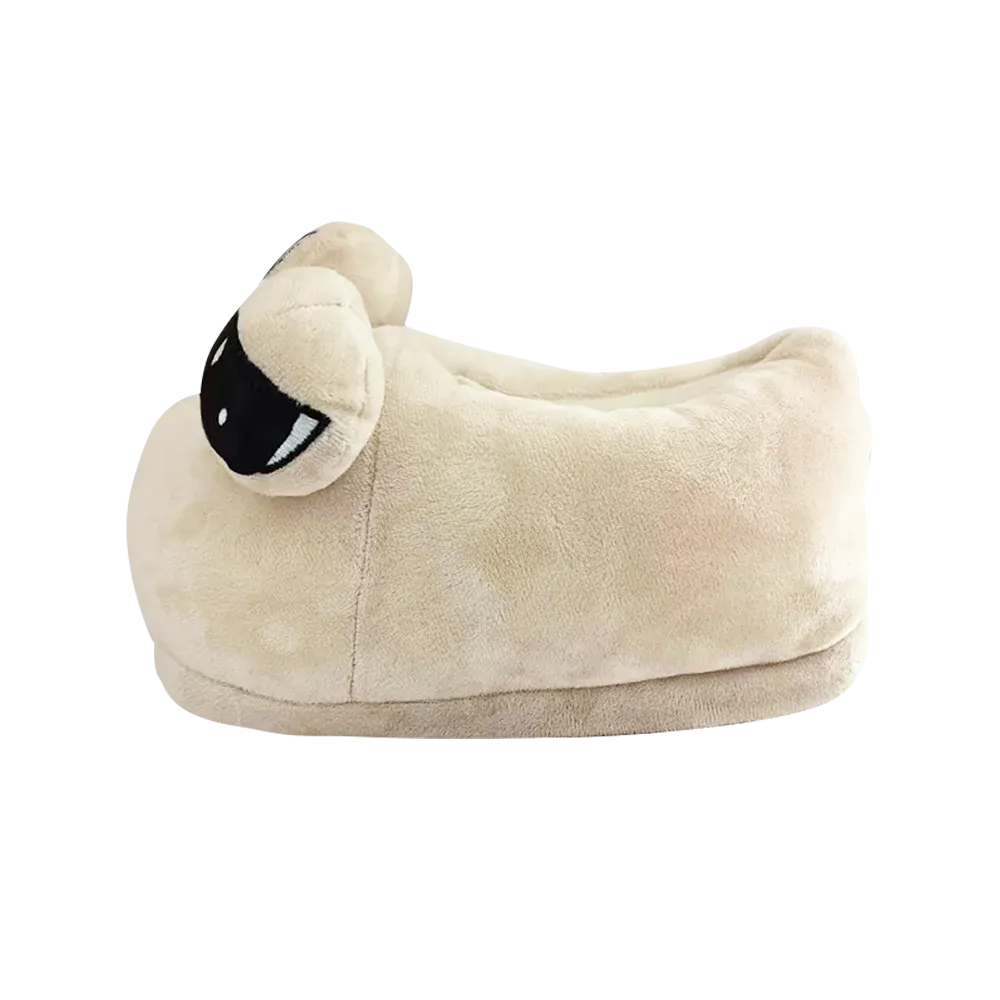 Cute Cow Print Slippers For Women & Men - Coral Fleece, Non-Slip, Sizes M-XXL