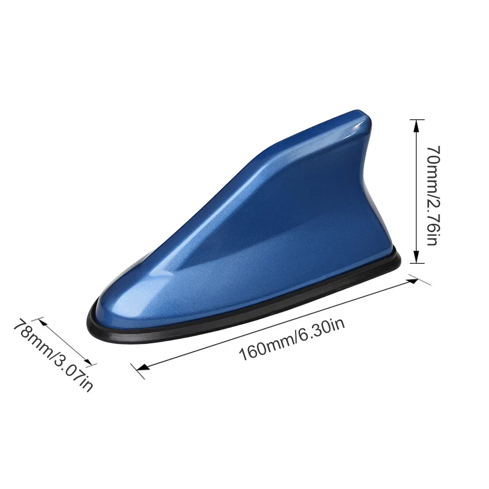 Roof Antenna Cover Replacement White Shark Fin Antenna Cover For