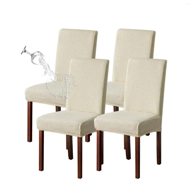 Coperture per sedie per copertura elastica impermeabile sala da pranzo protettore ad alta custodia per matrimoni da cucina banchetto EL