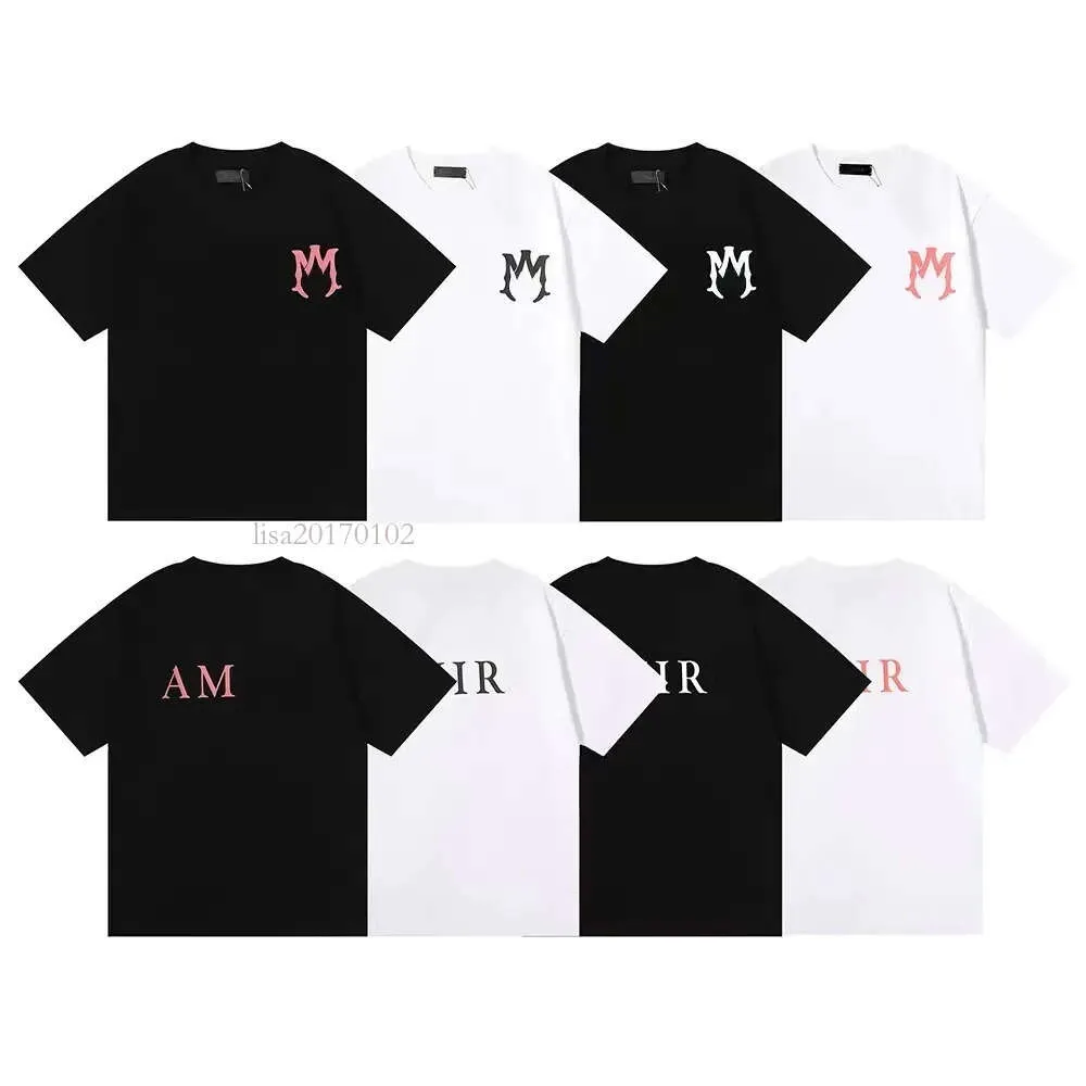 Ontwerper van T-shirt merk T-shirt kleding spray brief korte mouw voorjaar zomer tij mannen en vrouwen new2023 tops top tee shirts