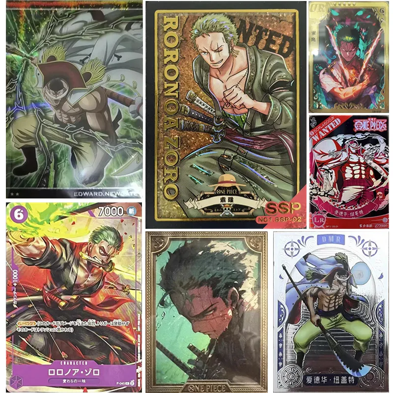 ONE PIECE Roronoa Zoro OPCG Mosaic Bronze Metal credit card