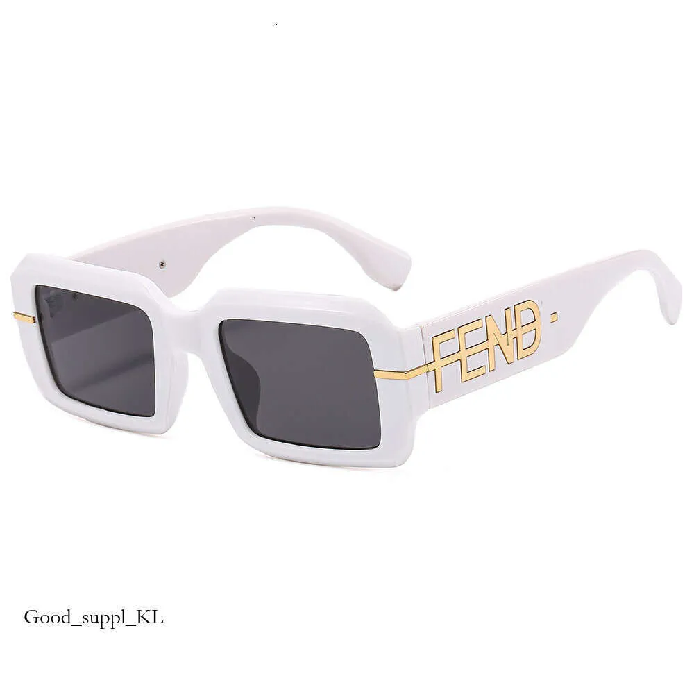 Fendisunglasses Designer Sunglasses For Men And Women New Fashion Box Internet Celebrity Sunglasses Letter FD Glasses 1:1 Summer Spring Fendin Sunglasses 603