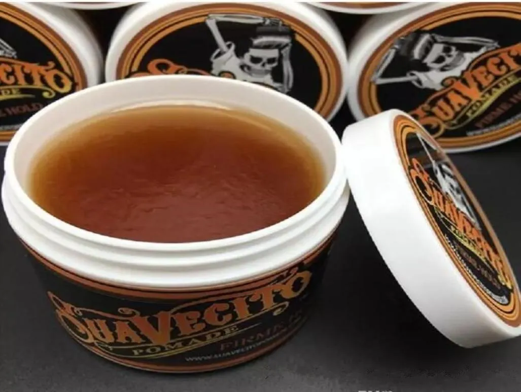 Pomade SUAVECITO POMADE di alta qualità Stillo forte ripristino antichi in modi per capelli, cera di cera di cera di olio posteriore skull skull mantieni molto più forte5519954