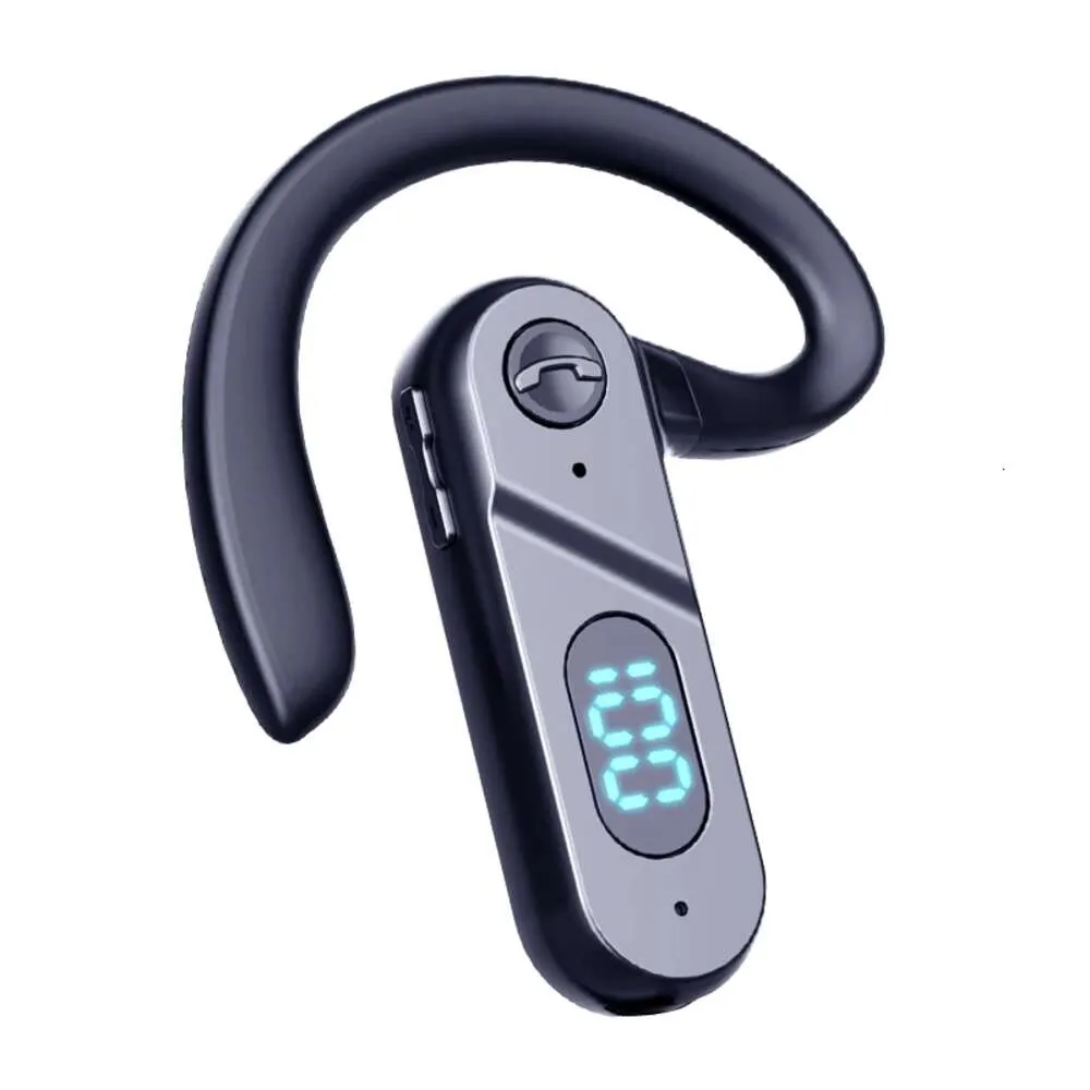 Small Single Business Earhook Earuds Hands-Free Driving Wireless Bluetooth Earphone Sports Headset DDMY3C