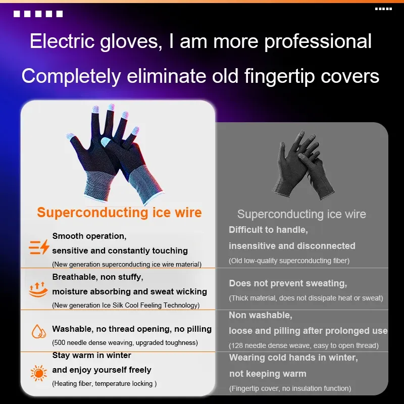 1 paio di guanti giocate guanti altamente sensibili guanti anti-sweat traspiranti mantieni i guanti da gioco e-sport pubg sara