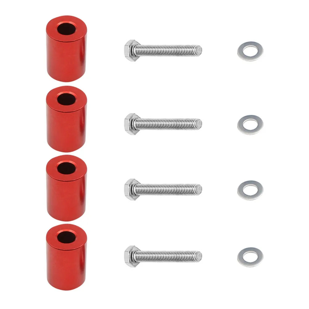 Hooded Riser Hood Spacers 8mm Red Billet Aluminum Riser With... From Ddmyearth, $28. ...