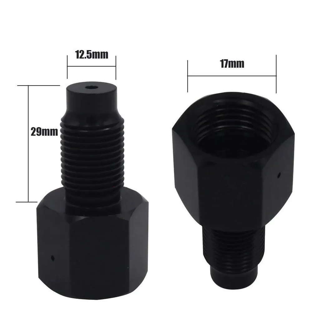 HPA AirSoft CO2 G1/2-14 0.825 "-14ngo Tank tot 88G 90G Uitgang Wegwerpcartridge Adapter M16x1.5 Accesorries