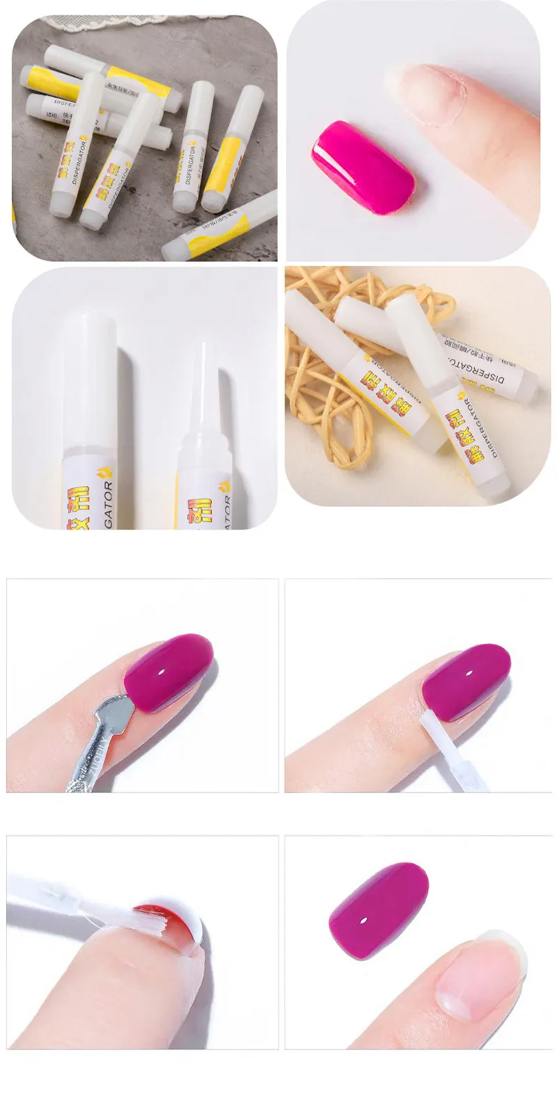 Fast & Easy Nail Glue Remover - Quick Dissolving Nail Polish Remover ...
