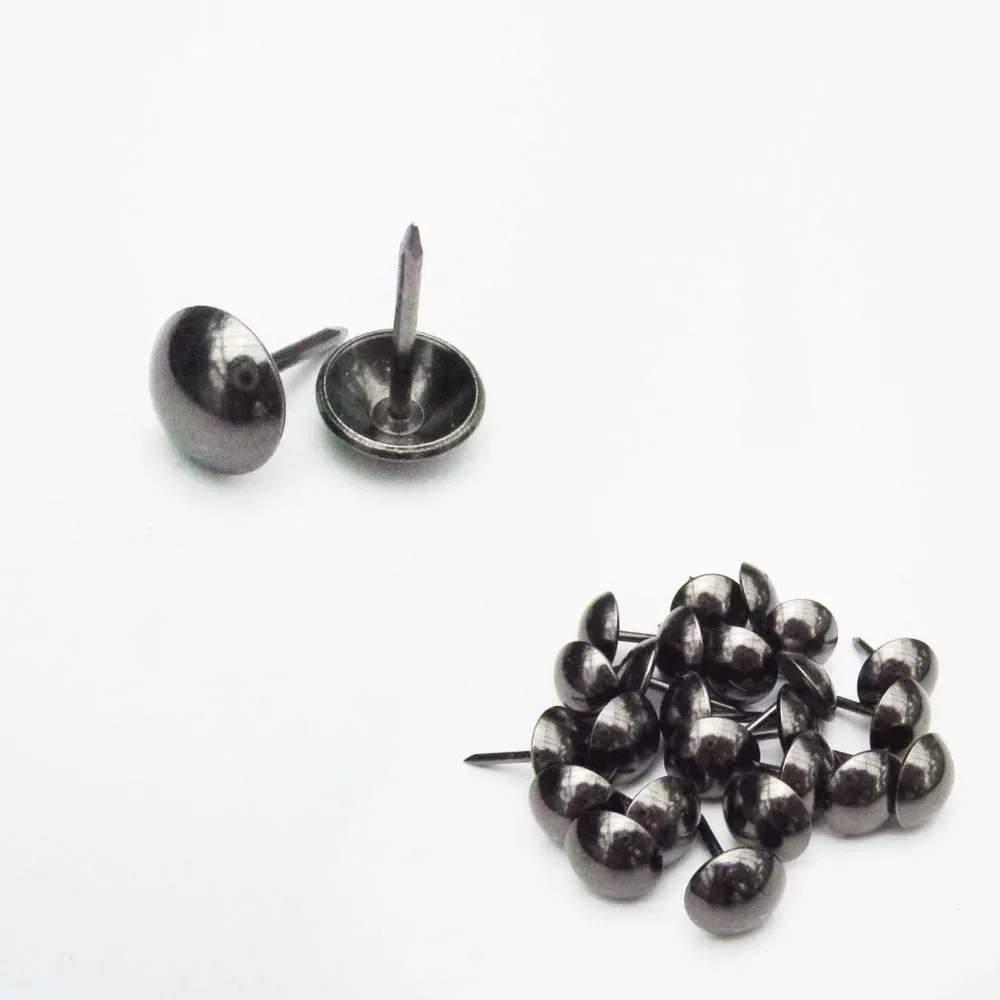 50pcs bunte Polsterung Nagel Schmuck Geschenkkoffer Wallentür Sofa Möbel Dekorative Tack -Hengst Pushpin Hardware 11mm