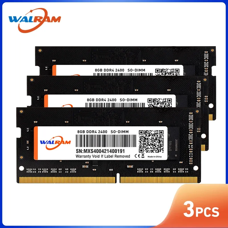 Rams Walram Memoria RAM DDR4 4GB 2133MHz 2400MHz 2666MHz SODIMM Notebook Memoria 260Pin DDR4 RAM per laptop per Intel AMD 1.2V