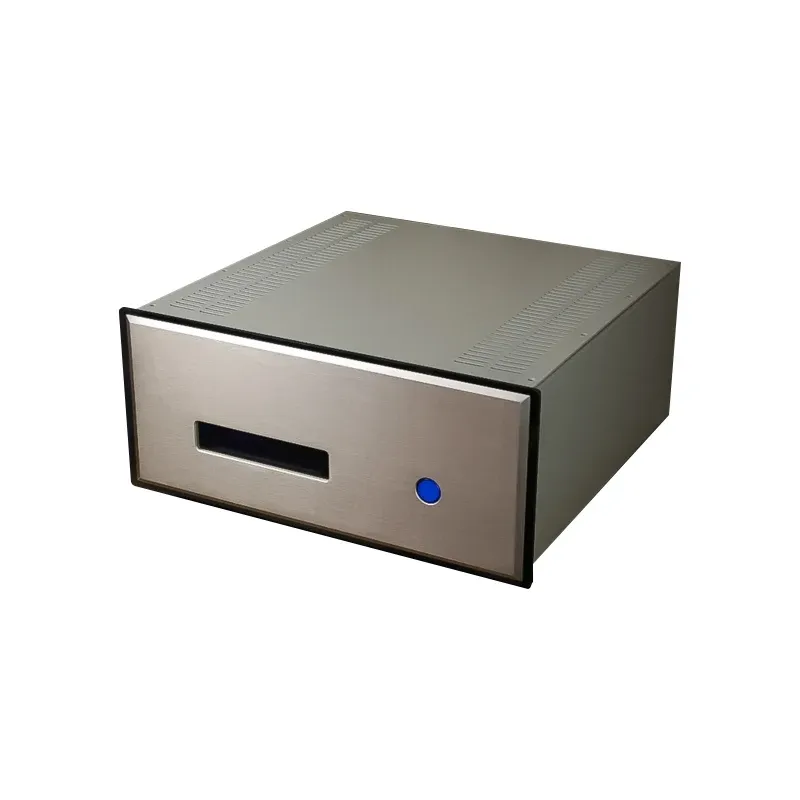 Amplificatore fm rinnovato acustico fm711 allaluminum amplificatore chassis assembly ghell shell chassis amplificatore