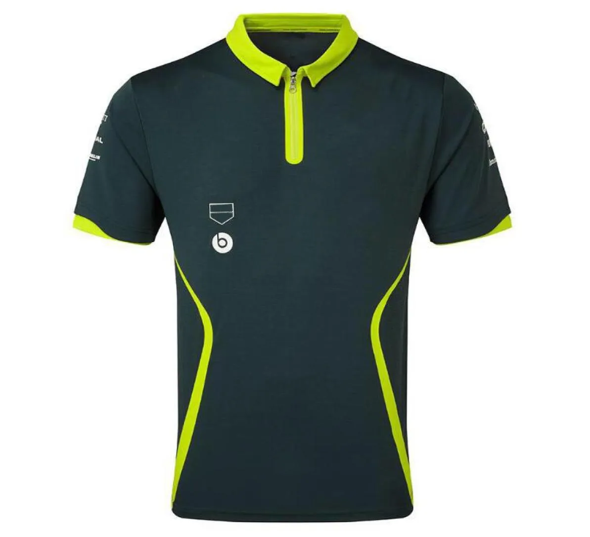 Racing Team New Men039S Shortsleeved Lapel Tshirt Polo Shirt F1 Kläder racing kostym Bilfan arbete Custom Speed ​​Surrender9694651