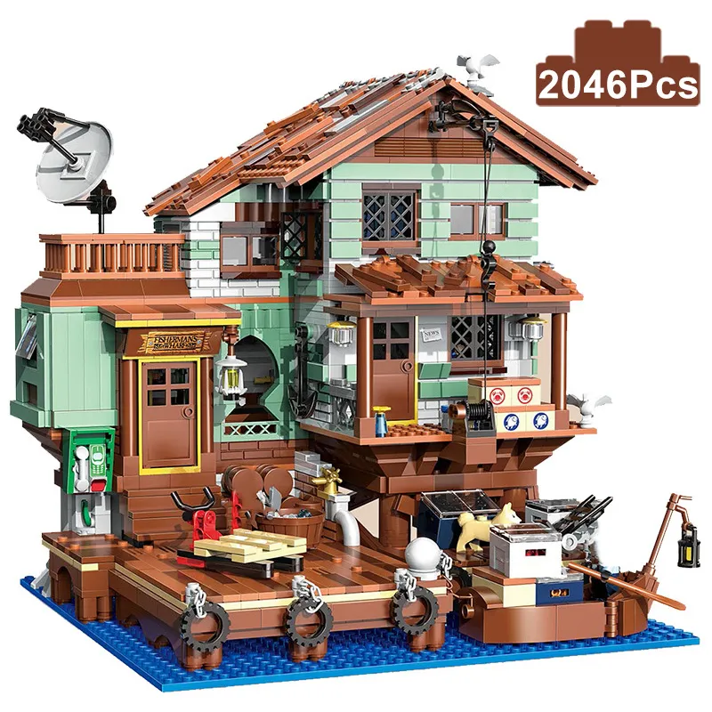 Building Fishing Lego Set Old Fishing Store 21310 Ideas Buy Online