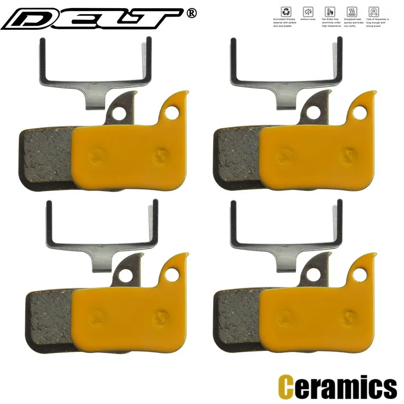 4 pares de cerámica Potillas de freno de disco de bicicleta para SRAM Avid Nivel TLM Red 22 B1 Force 22 CX1 Rival 22 S700 B1 Bike de montaña