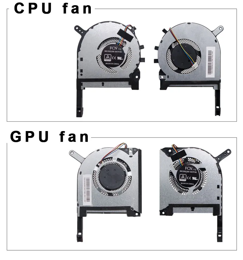 Ventola Di Raffreddamento CPU Per Notebook ASUS TUF FX505 / FX505D / FX505DT / FX505DU / FX505G / FX505GE / FX505GD - 3