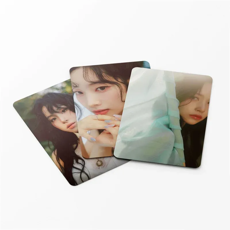 55pcs / set kpop deux fois nouvel album I Got You Lomo Card Collector Card Aeyoung Dahyun Jihyo Momo Nayeon Sana Mina Postcard Photo Carte