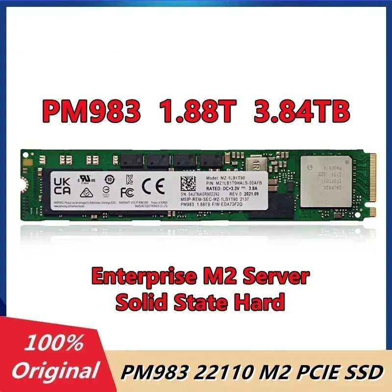 M.2 SATA SSD High Capacity PCIe 22110 Solid State Drive 3.84TB