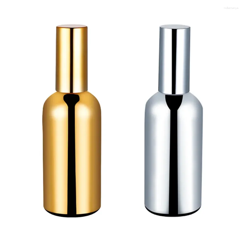 Storage Bottles 2 Pcs Sprite Spray Bottle Travel Airfryers Vermouth Glass Canister Plastic Premium