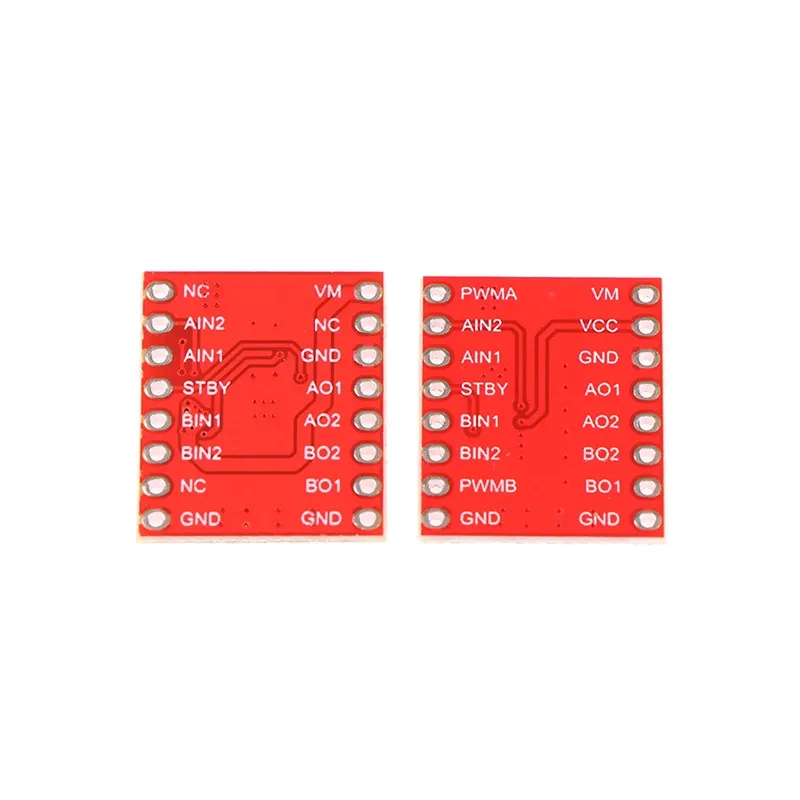 Podwójny kierowca silnika TB6612FNG DRV8833 dla modułu napędu MicroController Arduino Microcontroller DC