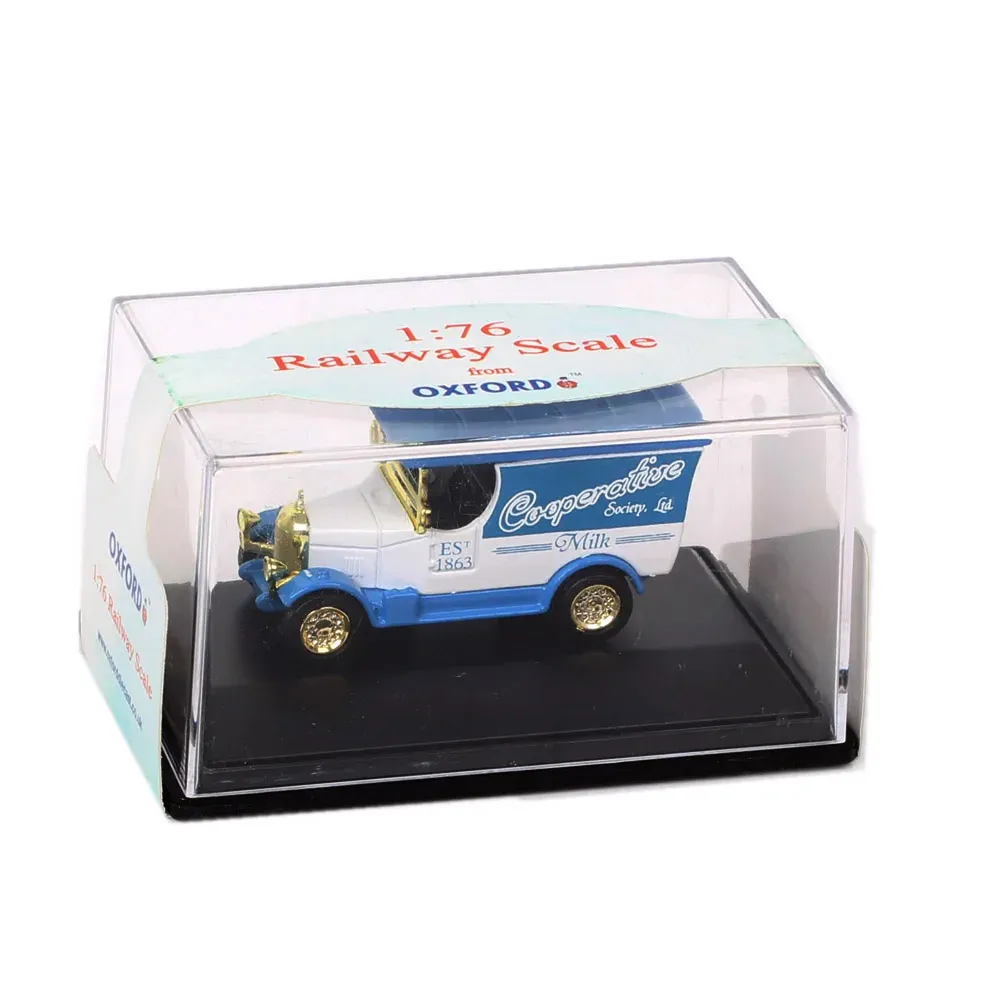 1/76 Scale Diecast Austin Morris Oxford Van Toy Milk Truck