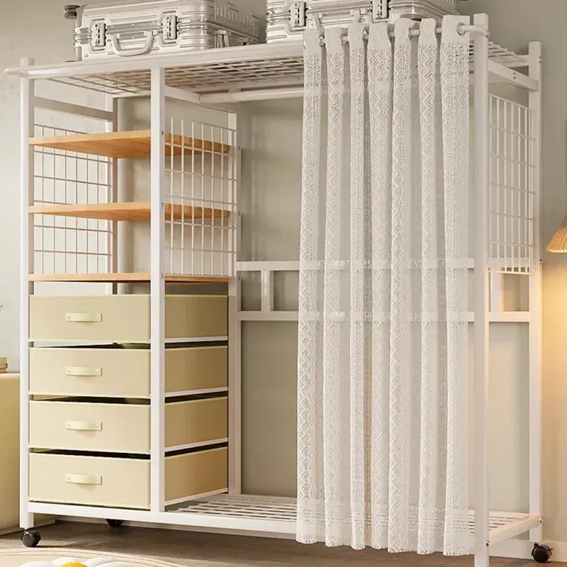 Portable Dresser Closet with 8 Drawers Metal Frame 46.5  15.7  63 in  Modern Bedroom Furniture from Dhgate Other Children Furniture - price 174.3