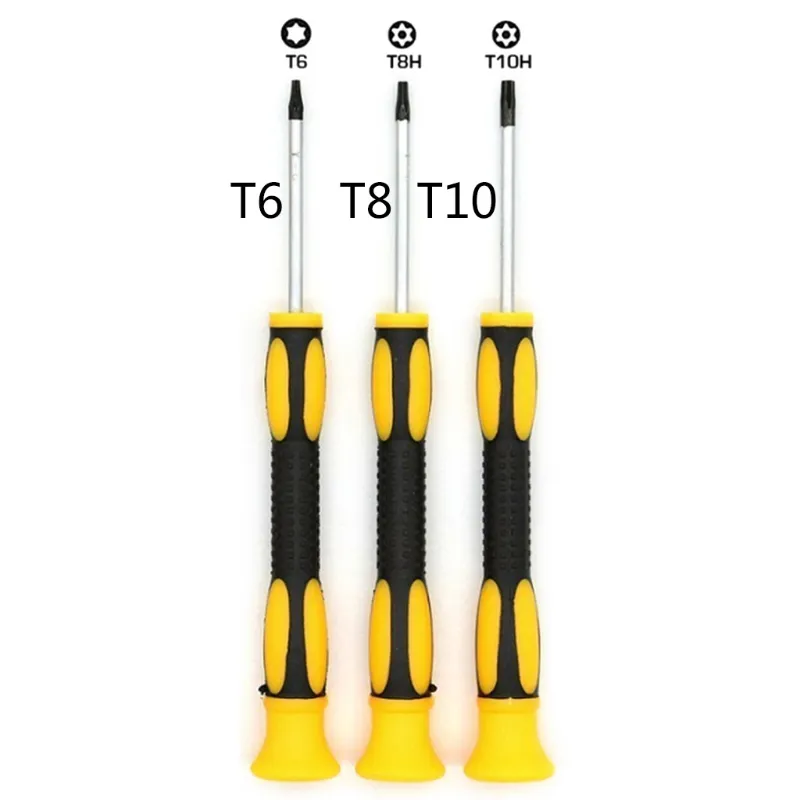 1 Установка DIY Hand Tools T6 T8 T10 Ремонт отвертки Установка и открытый комплект инструментов для X Box One 360 PS3 PS4 и ноутбук, MacBook,