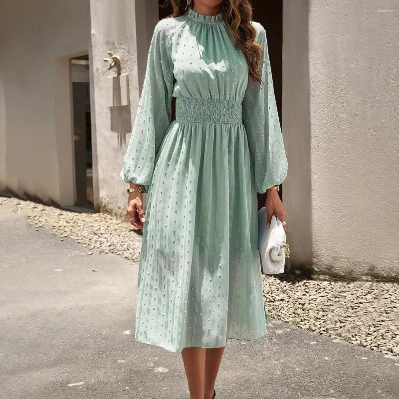 【L size】ANDRESD V line jacquard dress V line jacquard dress | ANDRESD