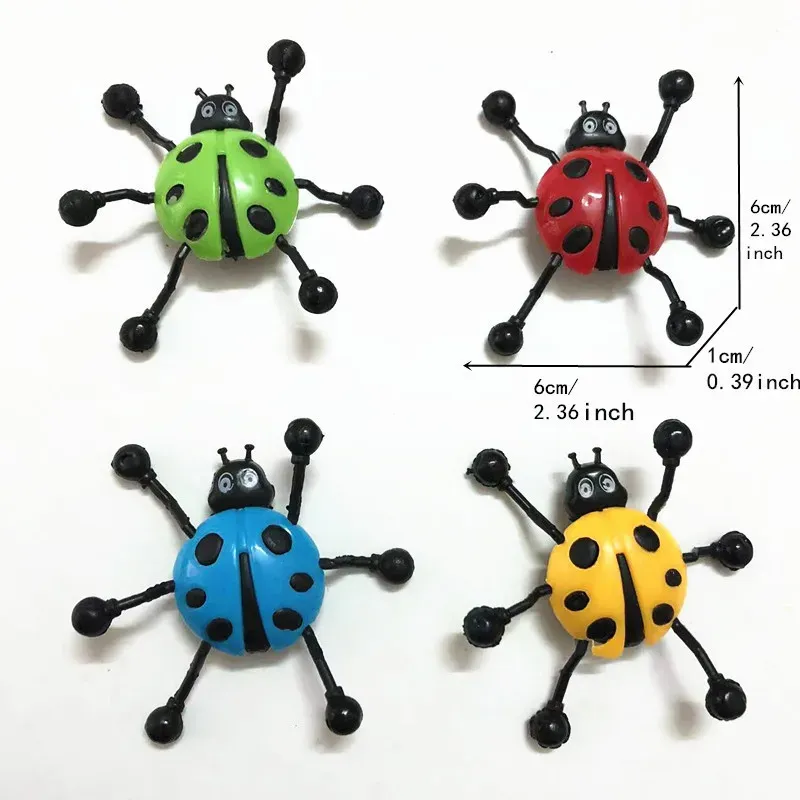 Novelty Funny Sticky Climbing Ladybug Toys: Classic