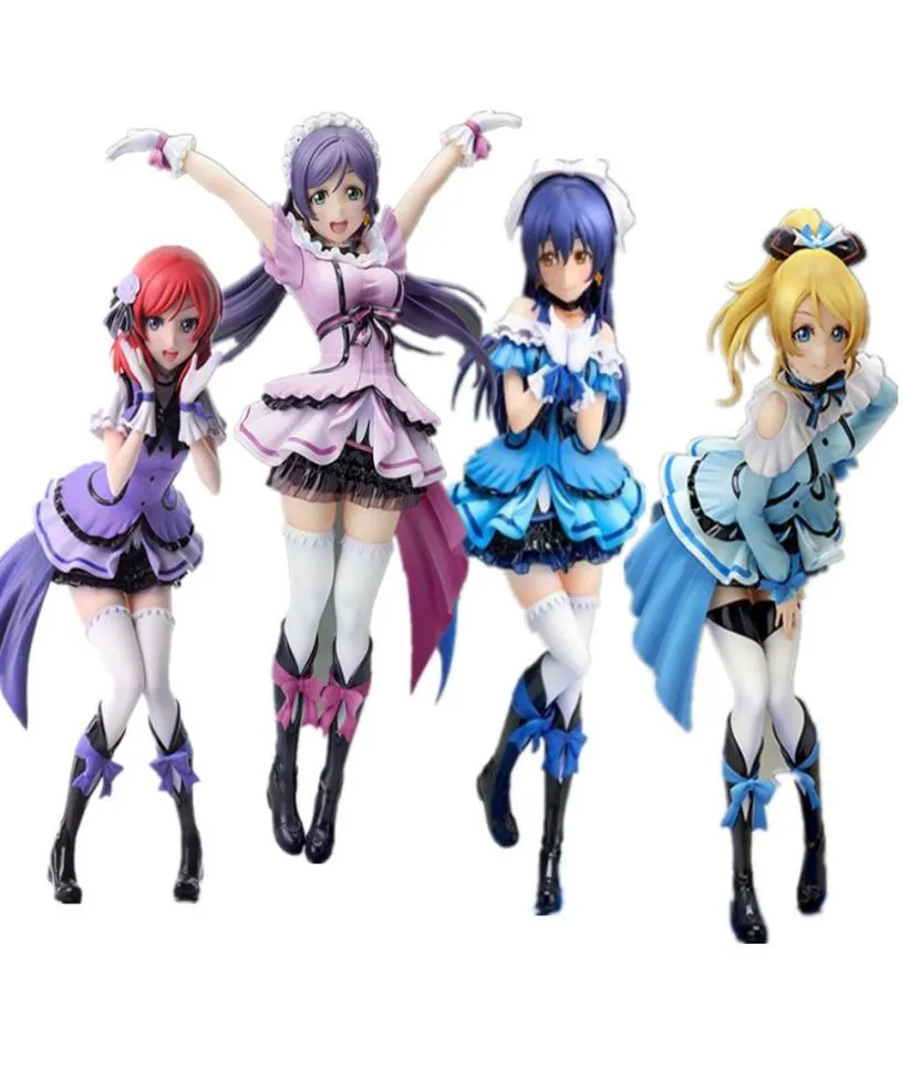 Anime amore figura dal vivo sonoda umi nozomi tojo ellie maki nishikino sexy ragazza pvc figure anime amore giocattoli da collezione dal vivo mx3962714