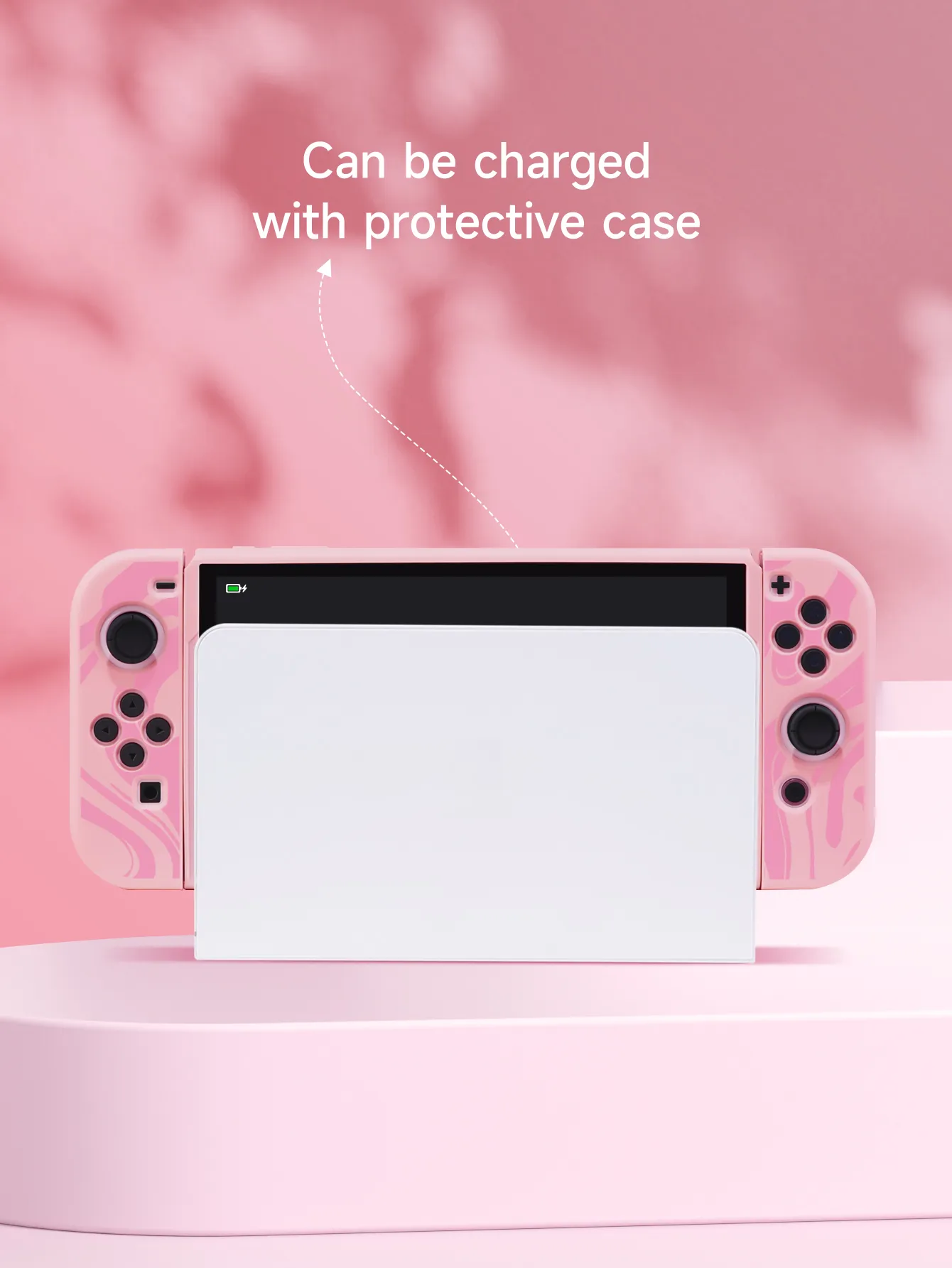 Funda Protectora Ghost Para Nintendo Switch OLED, Accesorios de Juego NS, Carcasa Trennbar de Mano Para NS Joycon, Switch OLED Cove