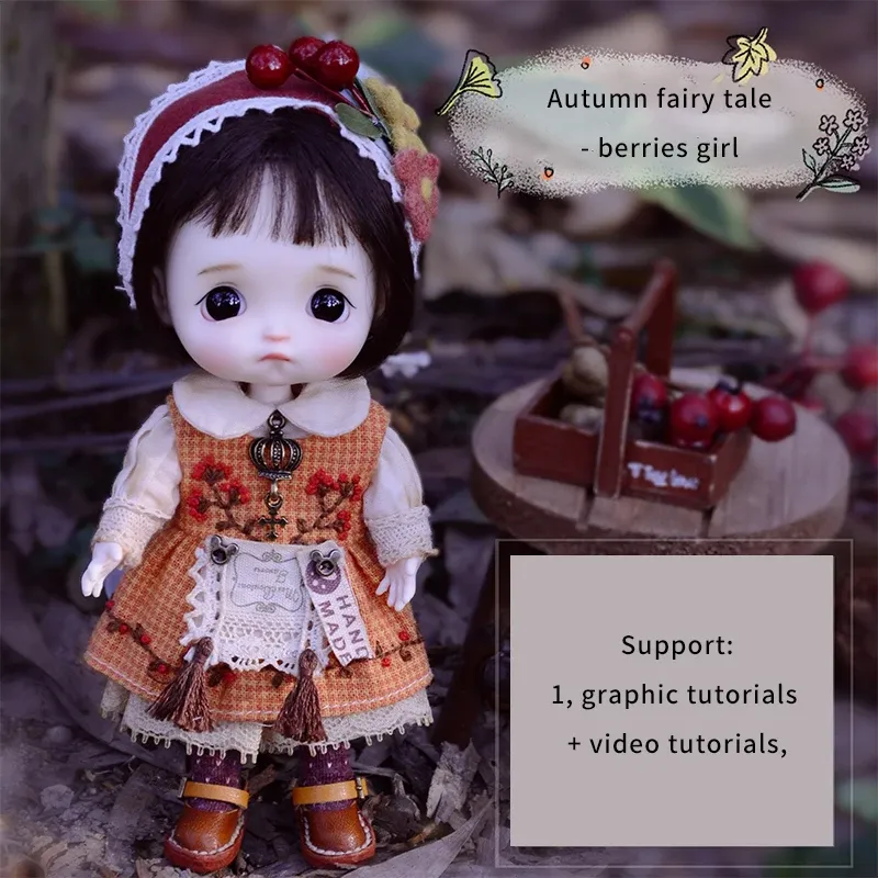 Vintage Doll Clothes DIY Material Pack For Blythe Dolls Cute Girls Gifts 1 6 Ob11 OB24 Doll Accessories From Ddmysmile 47.39 DHgate.Com