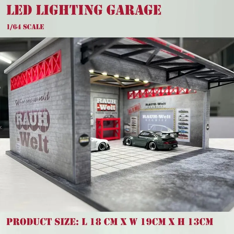 1:64 Scale Garage Display Buying Guide: LED Lighting & Assembly