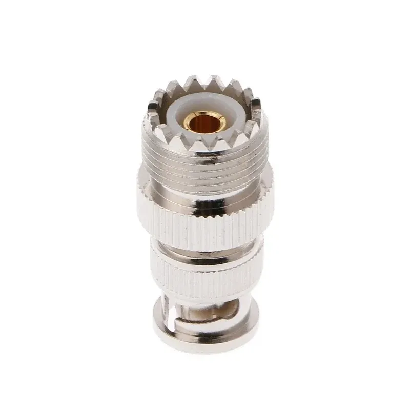 BNC Male Plug till UHF SO239 PL-259 KVINNA JACK RF KOAXIAL ADAPTER CABLE CONNECTACTERFOR UHF Female Connector