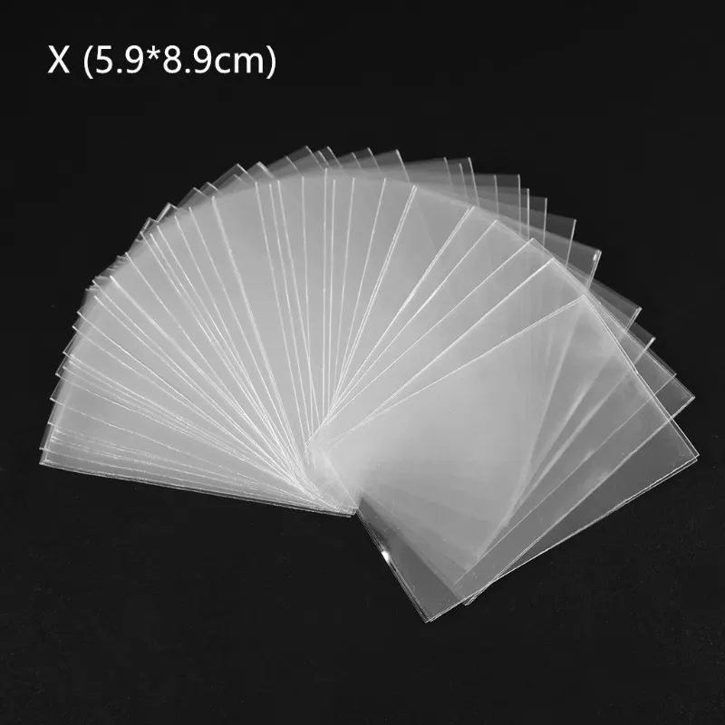 transparent card sleeves ICO Transparent Card Sleeves 65 x 90 mm (100pcs) – MonsterGeek Board Game  Store