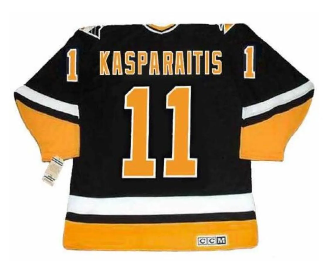 Uomini personalizzati giovani donne vintage 11 Darius kasparaitis ccm hockey maglia size s5xl o personalizzato qualsiasi nome o numero9279983
