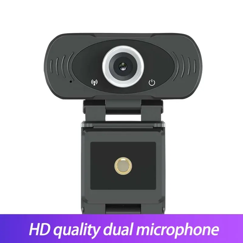 Caméra informatique ANPWOO HD 1080P Focus automatique Focus à double blé Sound stéréo USB Broadcast Camera ordinateur - pour une caméra à double blé 1080p