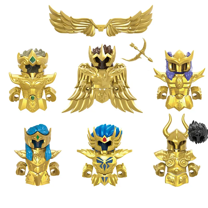 Mini hollow blocks Set with 12 Zodiacs: Saints Seiya, Gemini